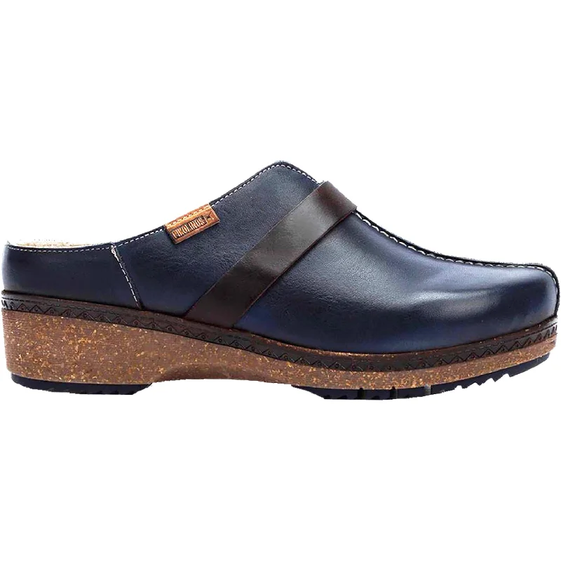 Women's Pikolinos Granada W0W-3590C1 Blue Leather