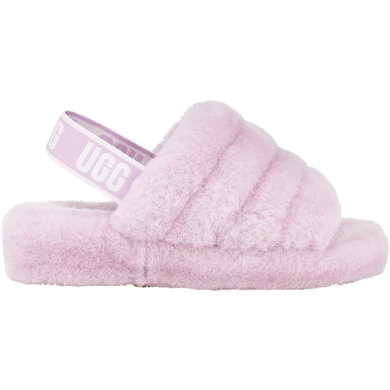 Women's UGG Fluff Yeah Slide California Aster Sheepskin