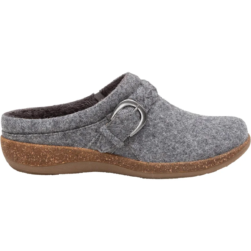 Women's Aetrex Libby Grey Wool