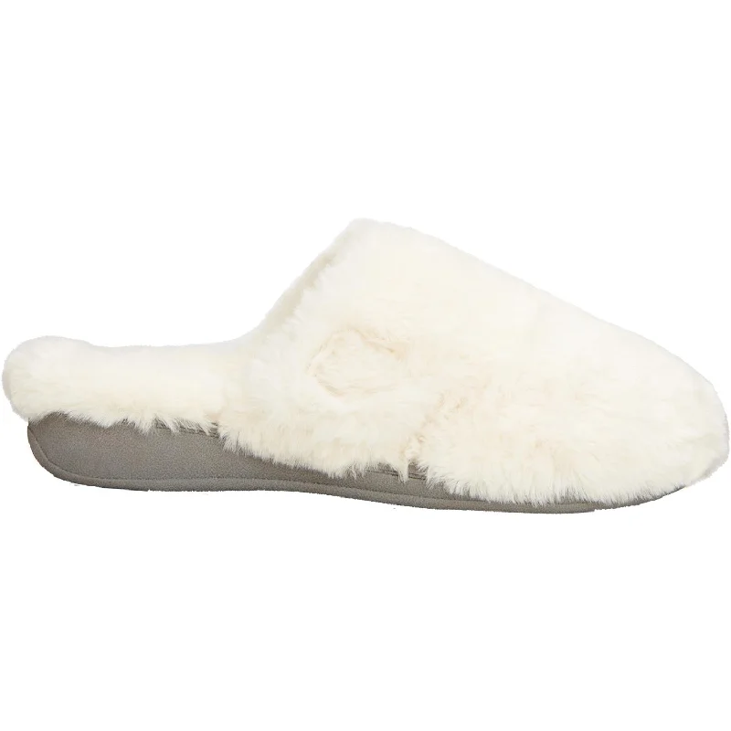 Women's Vionic Gemma Plush Ivory Faux Fur