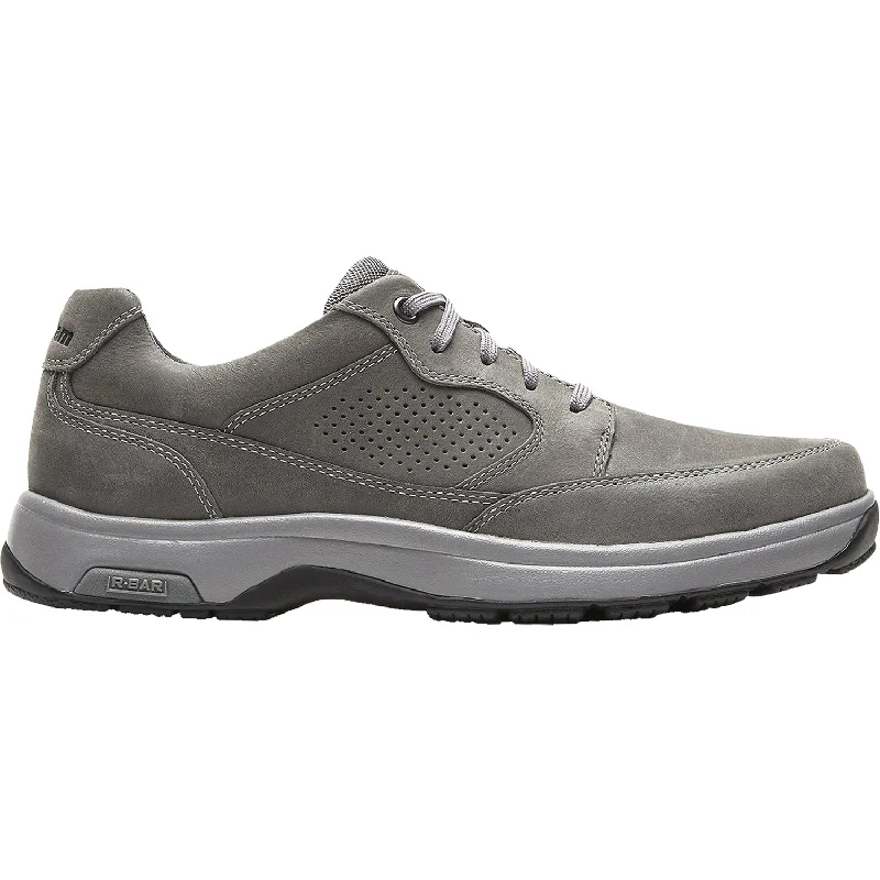 Men's Dunham 8000 Blucher Steel Grey Nubuck