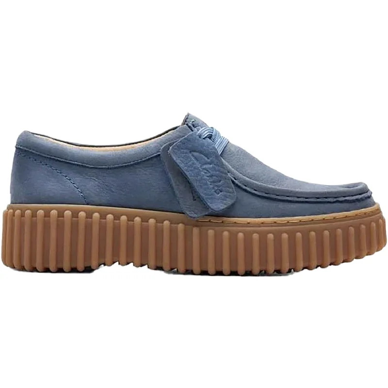 Women's Clarks Torhill Bee Blue Nubuck