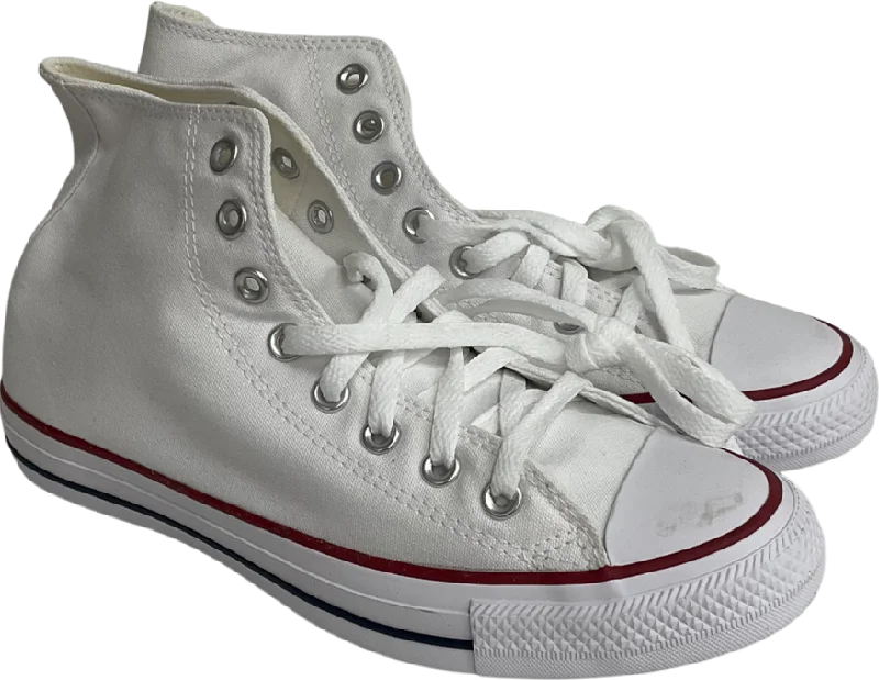 Converse White All Star Hi Trainers UK 8 EU 42 👞