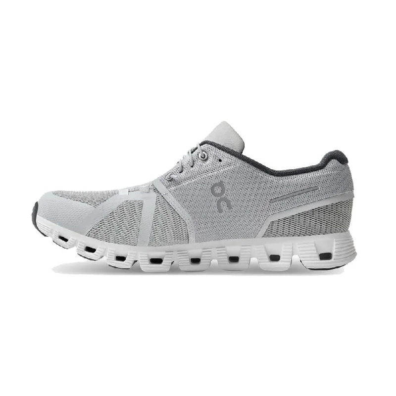 On Men's Cloud 5 Shoes - Glacier / White