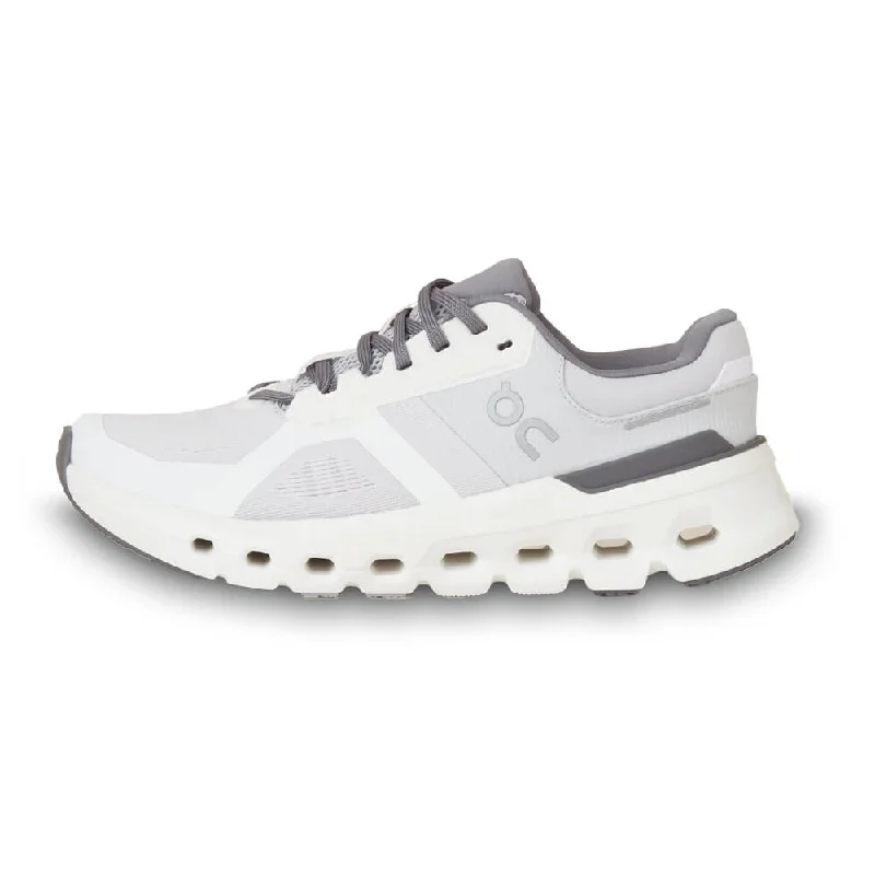 On Men's Cloudrunner 2 Shoes - Frost / White