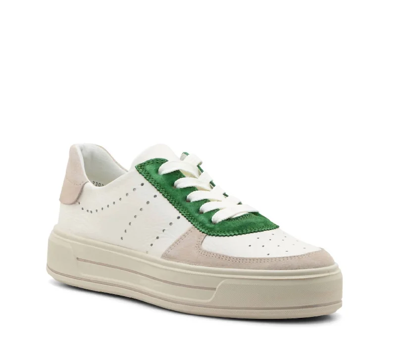 Women's Calgary Sneakers In Shell/cream/grass