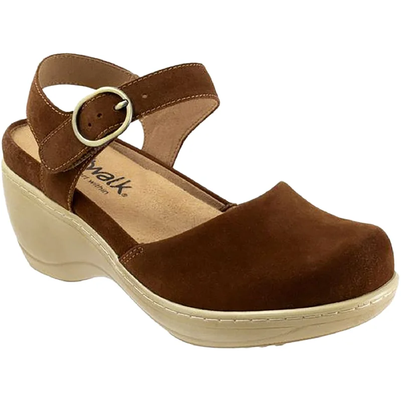 Women's Soft Walk Mabelle Chestnut Suede