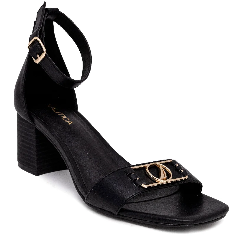 Nautica Block Heel Sandal