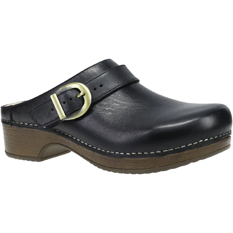 Women's Dansko Baylor Black Calf Leather