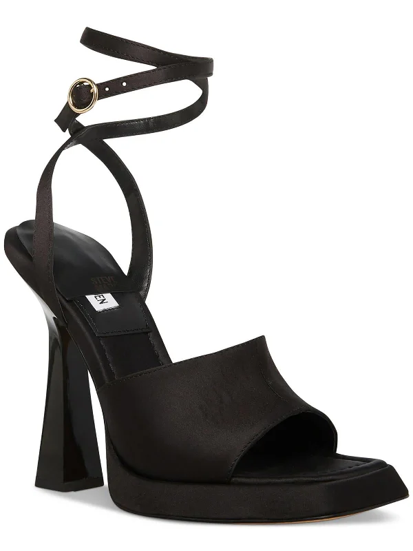 KENDALL Womens Square toe Strappy Ankle Strap