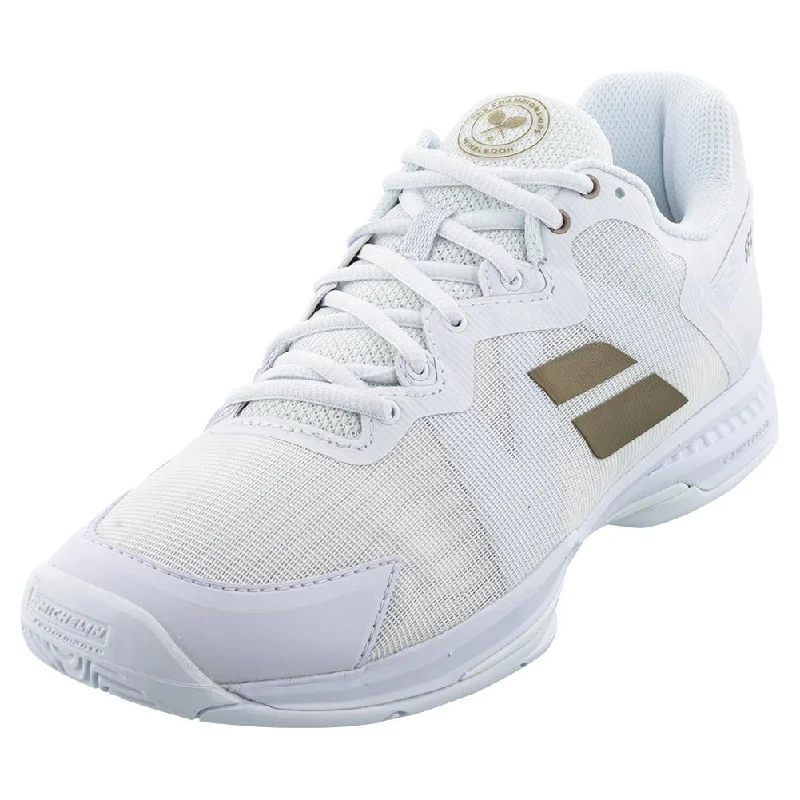 Women's SFX3 All Court Tennis Shoes White and Gold