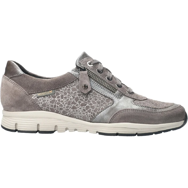 Women's Mephisto Ylona Dark Taupe Suede/Leather