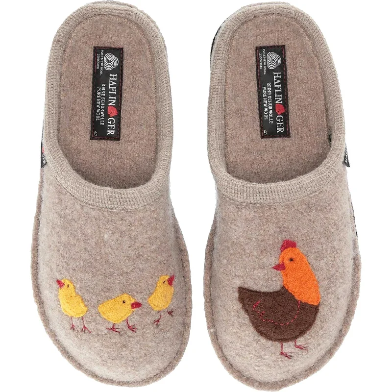 Women's Haflinger Gallina Natural Boiled Wool