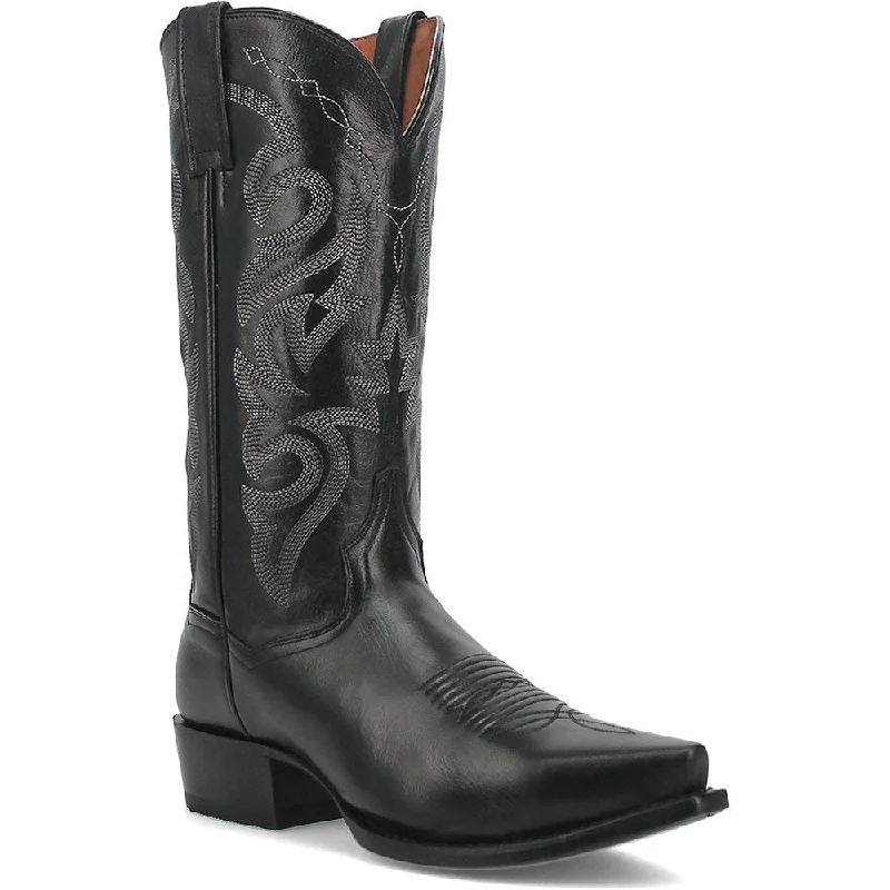 Dan Post Men's Milwaukee Western Black Boots