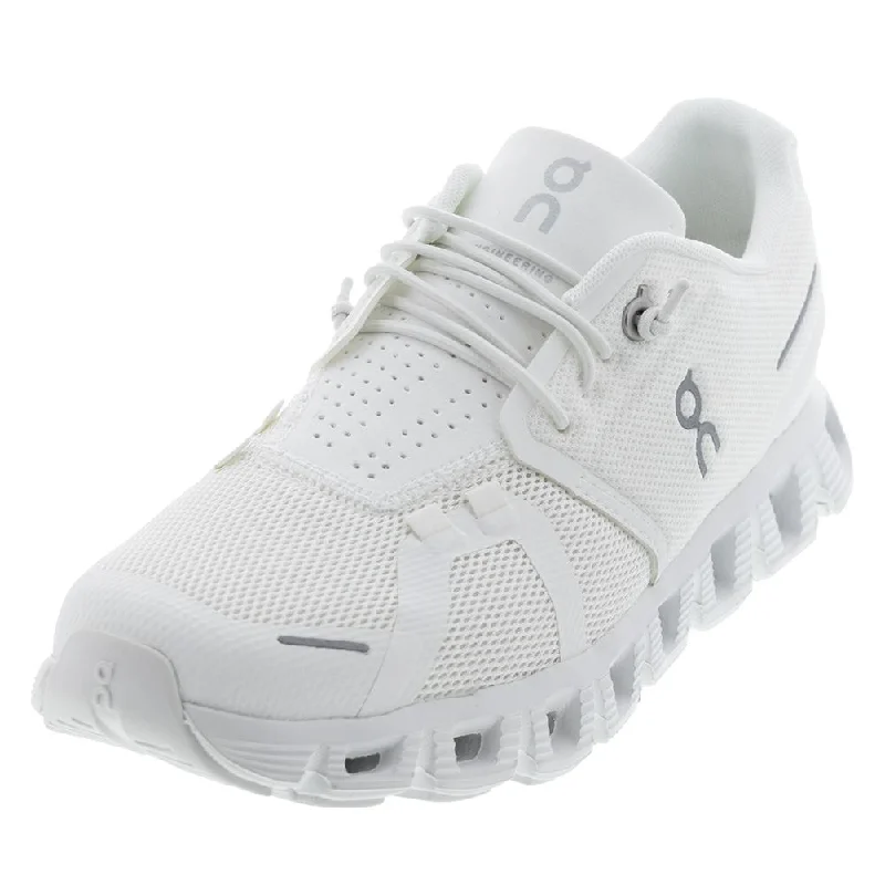 Women's Cloud 5 Running Shoes All White