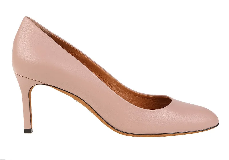 Bally Edita Women's 6210551 Nude Leather Pumps