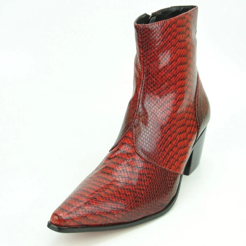 Fiesso FI-7240 Red Boots