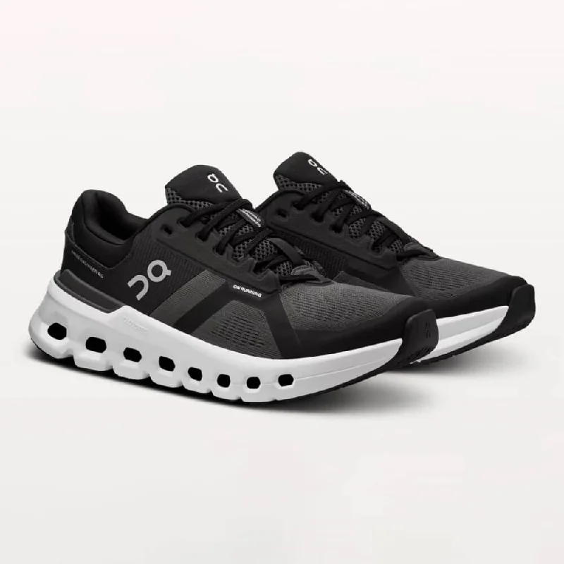 On Men's Cloudrunner 2 Shoes - Eclipse / Black