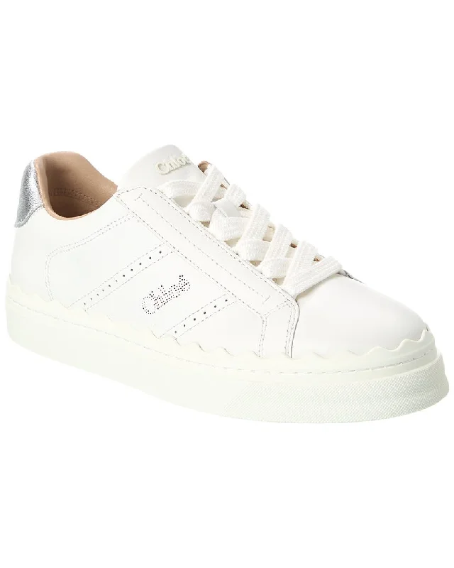 Chloé Lauren Leather Sneaker