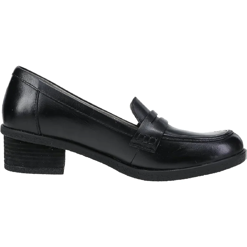 Women's Dankso Danica Black Waterproof Burnished Leather