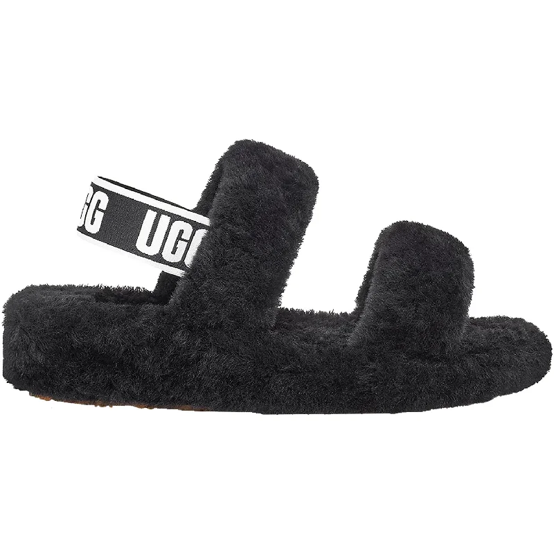 Women's UGG Oh Yeah Black Sheepskin