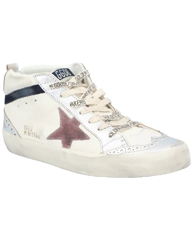 Golden Goose Mid Star Leather Sneaker