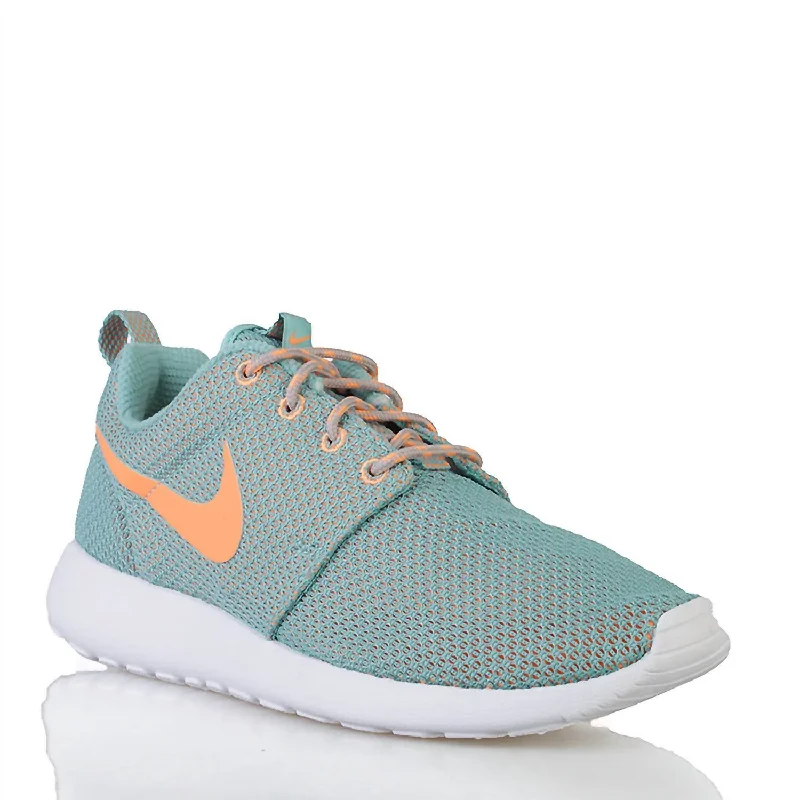 Women's Rosherun Running Shoes In Diffused Jade