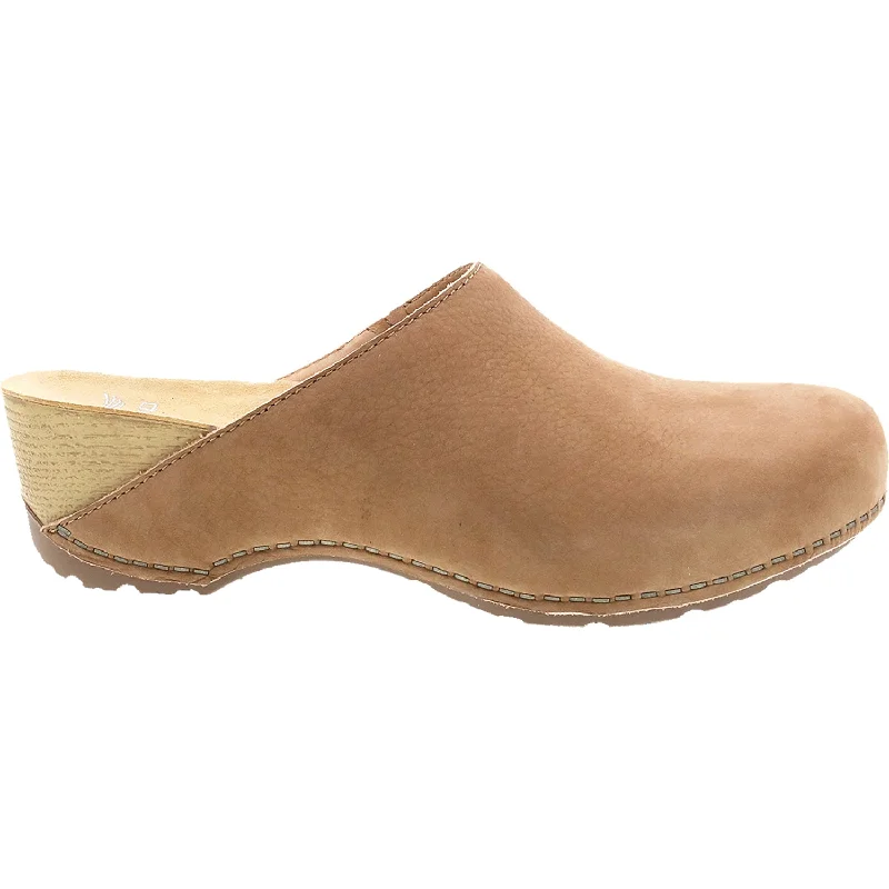 Women's Dansko Talulah Tan Milled Nubuck