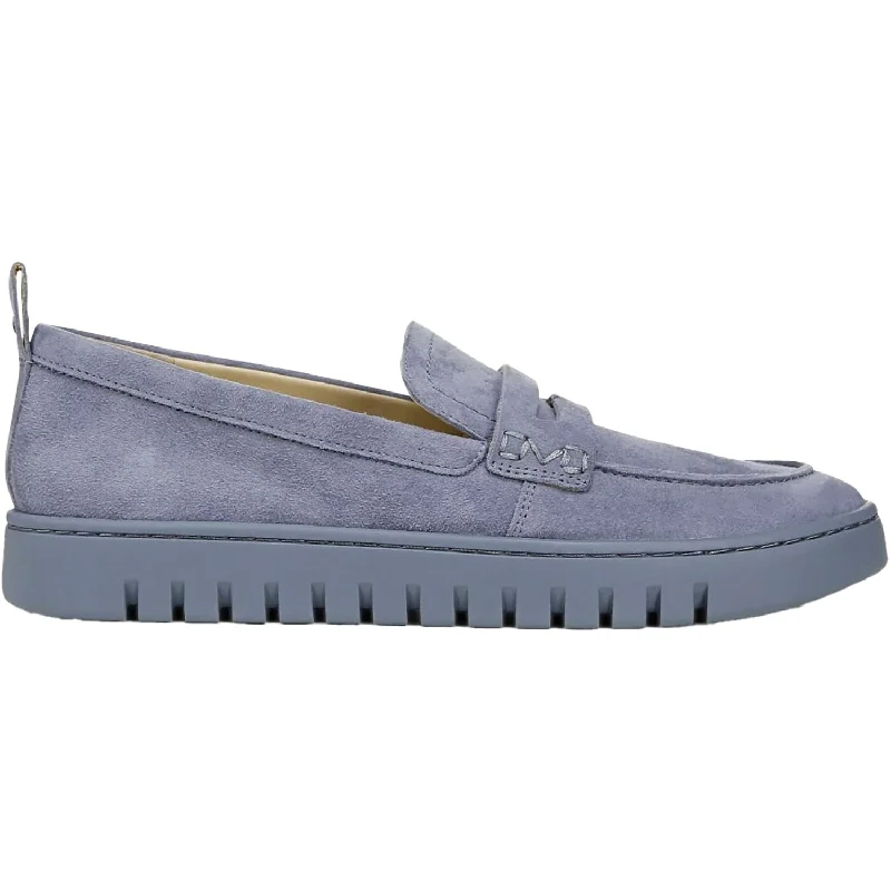 Women's Vionic Uptown Loafer Vintage Blue Haze Suede