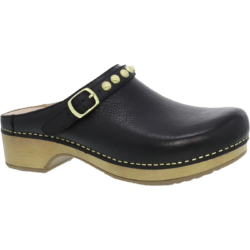 Women's Dansko Britton Black Tumbled Leather