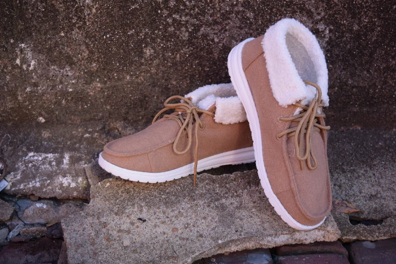 The Mikey Tan Sherpa Shoe