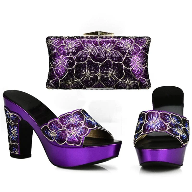 Matching Shoes and Bag Set Italian Design Shoes High Quality