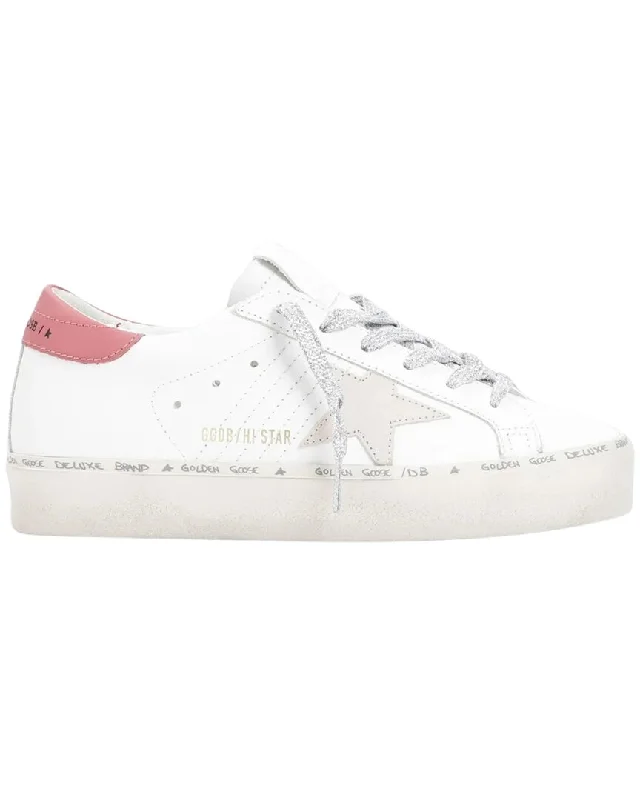 Golden Goose Hi Star Leather Sneaker