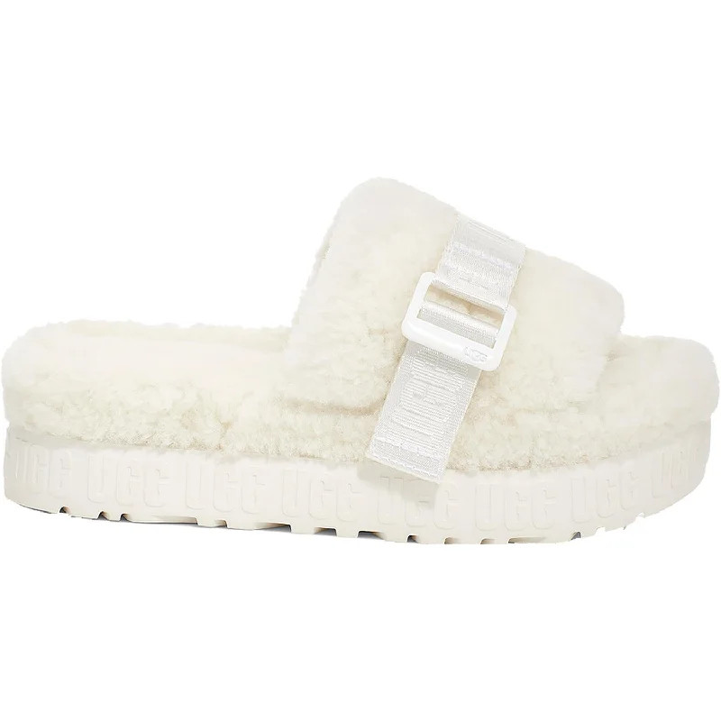 Women's UGG Fluffita White Sheepskin